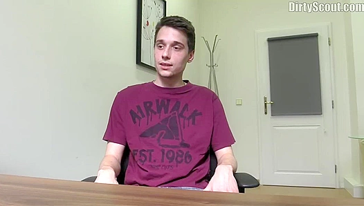 Leggy Hairy-Hole Skinny Dude Drilled Wide Open -Dirty Scout