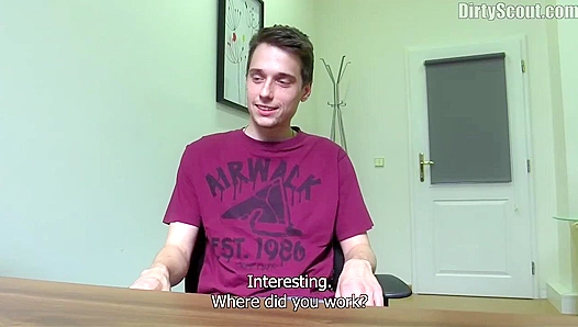 Leggy Hairy-Hole Skinny Dude Drilled Wide Open -Dirty Scout