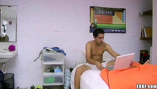 Ex-Boyfriend Cums Furious in Solo Jerk Off Video