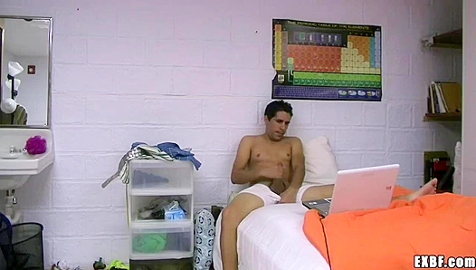 Ex-Boyfriend Cums Furious in Solo Jerk Off Video