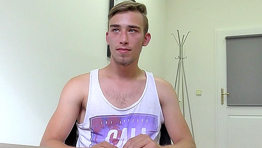 Hungry Stud Cashes In ~ Hot Cock Jerk for Cash - Dirty Scout