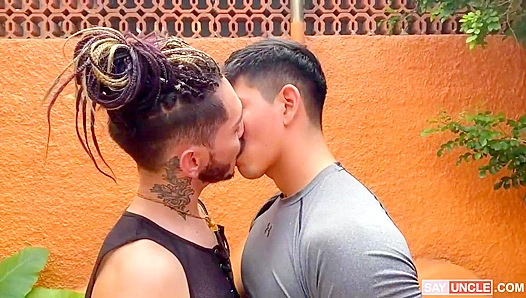 Passionate Latino Boys Fucking on the Couch - Spilling Hot Leche