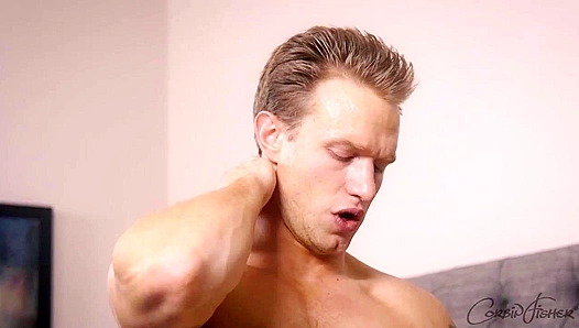 Blond Hottie Shane's QuickSolo Cock Tease