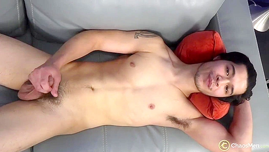 Chiseled Stud Masturbates Intensely On Camera - ChaosMen