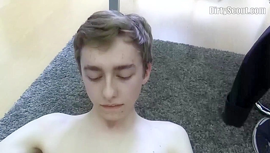 Geeky Sub Gapes Wide for His First POV Porn Shoot - Dirty Scout