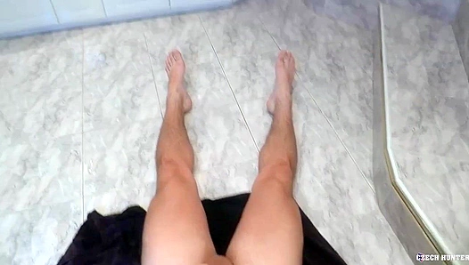 POV ~ Jerking Hard & Riding Happy with Czech Hunter