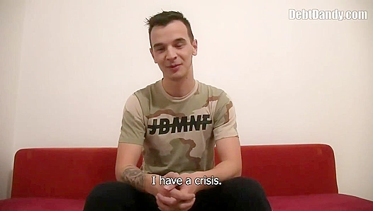 Indebted Czech Twink Gets Pounded in the Ass - Debt Dandy