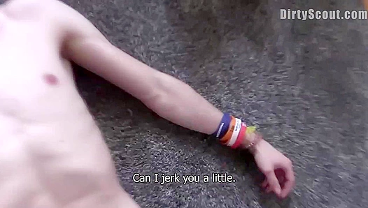 Hot Twink Frot and Sizzling Blowjob - Dirty Scout Seduction