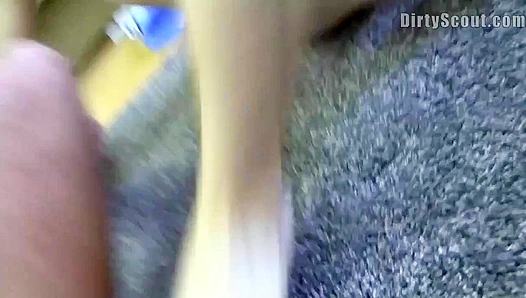 POV Deep Anal Gape with a Skinny Young Hottie - Dirty Scout