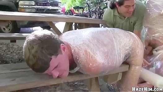 Humiliated & Mummified ~ Intense Hazing Session