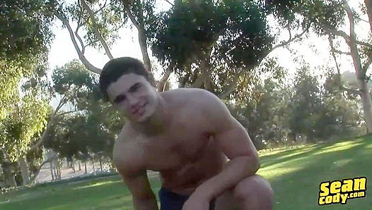 Scott's Shredded Abs and Beautiful Cock ~ A Hot Solo Session