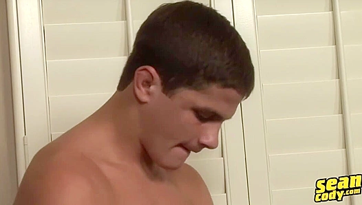 Hot Solo Masturbation ~ Handsome Lukas Takes On His Cock