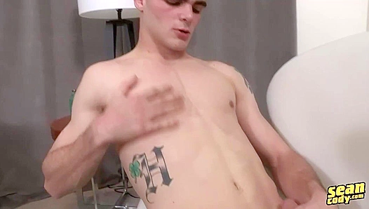 Hobie's Solo Seduction ~ Hot Young Guy Masturbates Intensely