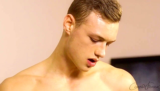 Jude's Debut ~ 18-Year-Old Newcomer Masturbates His Stiff Cock Solo