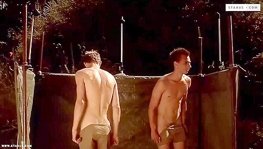 Soldier Sucks Hard, Gets Facial & Ball Licking - Staxus