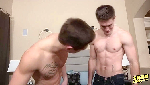 Amateur Hunks Lane & Oliver Dive Into Hardcore Anal Bliss - Sean Cody