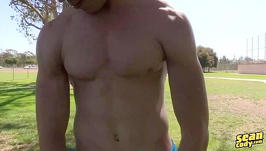 Hot Holden Fingers His Hole & Cums Solo - Sean Cody