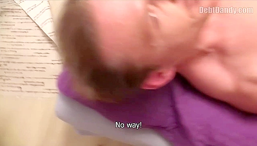 Debt-Dazed Blond Cums After Selling His Virgin Ass