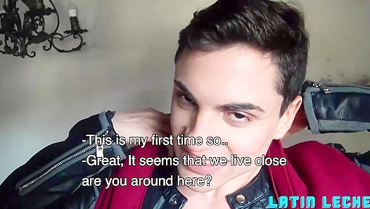 Hot Latino Amateur Gets Covered in Massive Load - Latin Leche Explosion!