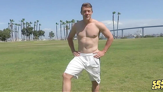 Soccer Star Strokes His Monster Cock - Sean Cody Exclusive