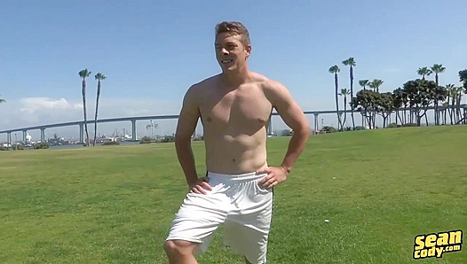 Soccer Star Strokes His Monster Cock - Sean Cody Exclusive