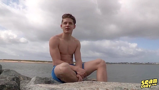 Sullivan Strokes to a Pent-Up Orgasm - Solo Gay Bliss