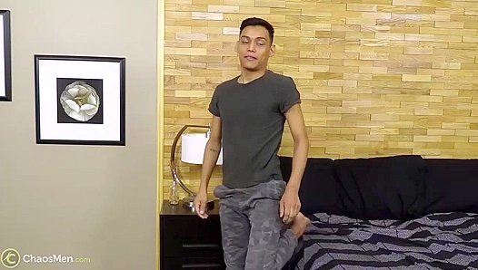 Jay D Strokes His Exotic Dick & Fingers His Tight Ass - ChaosMen