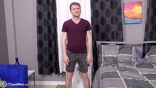 Curly Hottie Nate Drows Off in Steamy Solo Session - ChaosMen