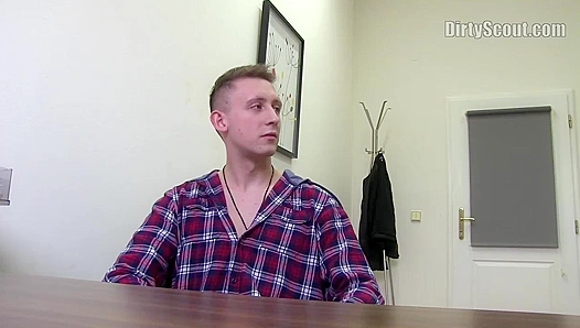 Dirty Scout ~ Amateur Gay Dude Takes Hard Anal and Facial