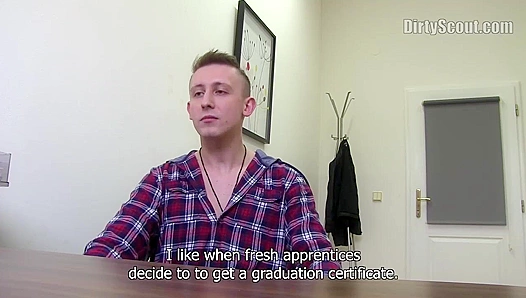 Dirty Scout ~ Amateur Gay Dude Takes Hard Anal and Facial