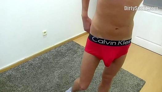 Curly Twink Gets Fucked Raw by His Cocky Scout Leader