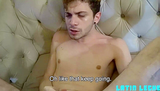 Thirsty Latin Bottom Cums Hard During Intense Anal Fucking