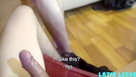 Thirsty Latin Bottom Cums Hard During Intense Anal Fucking