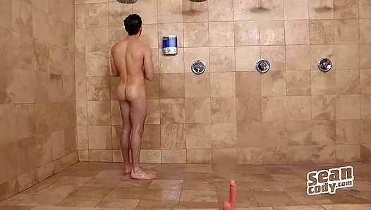 Manny Fucks Himself with a Dildo While Masturbating - Sean Cody