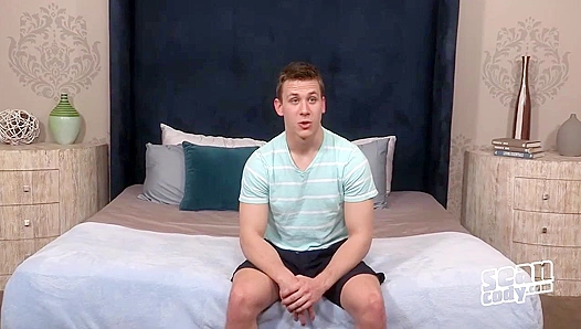 Finn Blows Load After Stroking His Massive Cock - Sean Cody