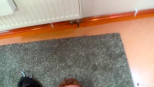 Skinny Gay Stud Gets Pounded Anal, Cums All Over Face - XXX Gay