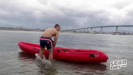 Miller's Dorky Solo Session Ends in a Massive Blow - Sean Cody