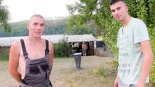 Amateur Threesome Adventure ~ Gay Men Get Wild in Czech Woods