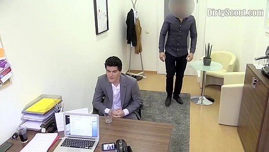 Hot Guy Preps for Cum Swallowing - Dirty Scout Seduction