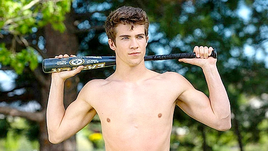 Lanky Teen Dylan Strokes His Hard Dick for Corbin Fisher