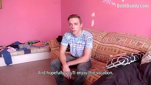 Czech Stud Pays Off Debt with His Tight Ass