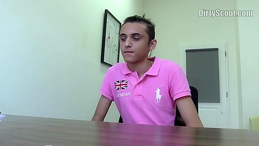 Scrawny Twink Gets Roughly Fucked at Casting Call -Dirty Scout