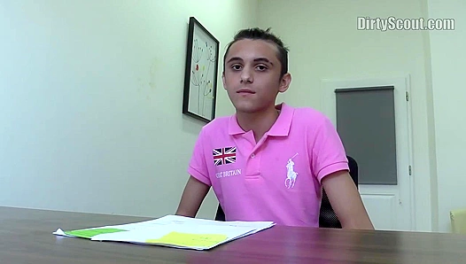 Scrawny Twink Gets Roughly Fucked at Casting Call -Dirty Scout