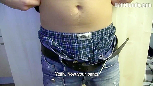 Safe Sex Sessions ~ Horny Twink Pays Off His Debts