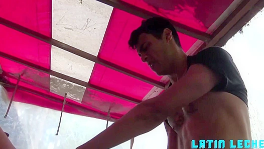 Hot Latin Amateurs Duno & Nicolas Fuck Outdoors – Wild Latino Sex!