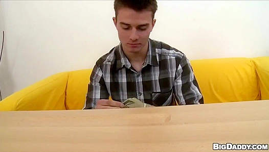 Chiseled Twink Gets Fucked Bareback by Georgio Black in Hot Casting Audition