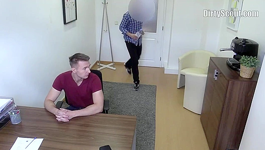 Czech Cutie Takes Dildo After Mind-Blowing Blowjob - Dirty Scout