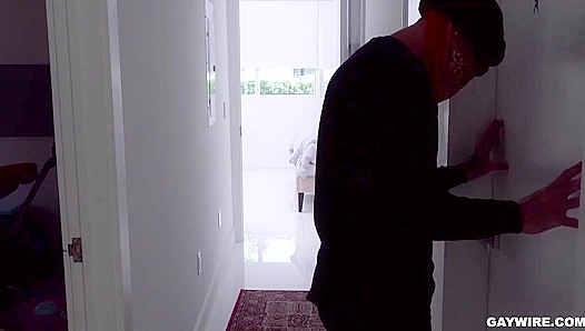 Intruder Pounds Him While Wife Sleeps Next Door