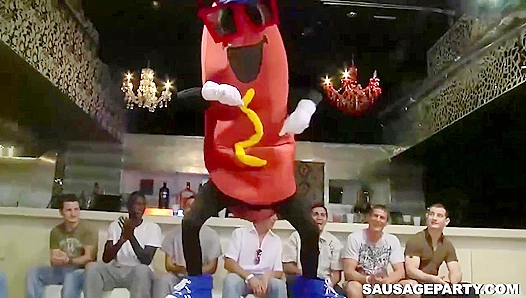 Saucy Striper's Oral Orgy ~ Dicking Down the Crowd