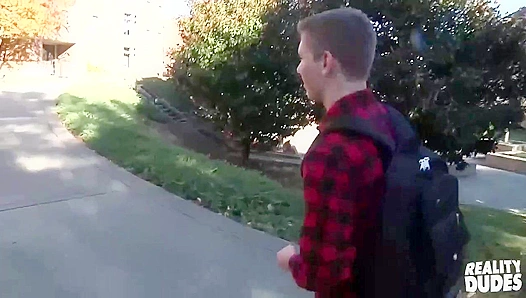 POV ~ Adorable Stud Johnny Gets Fucked by a Hung Str8 Chaser